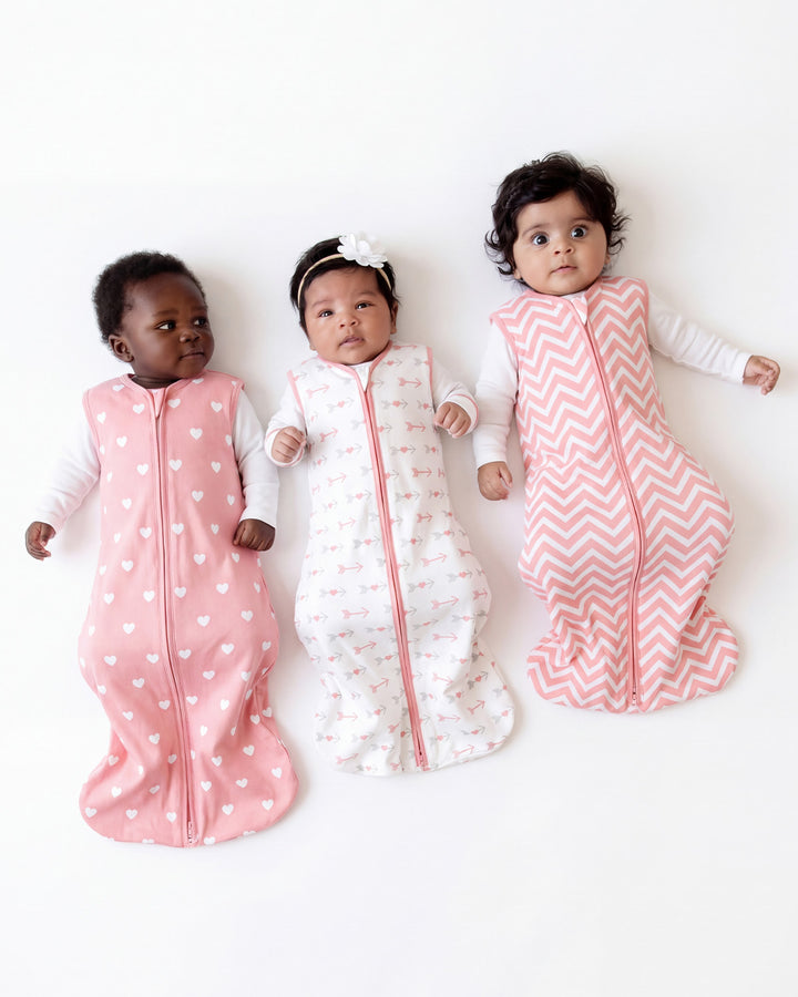 Sleep Sack Pink Arrow in TOG 0.5, 3 Pack