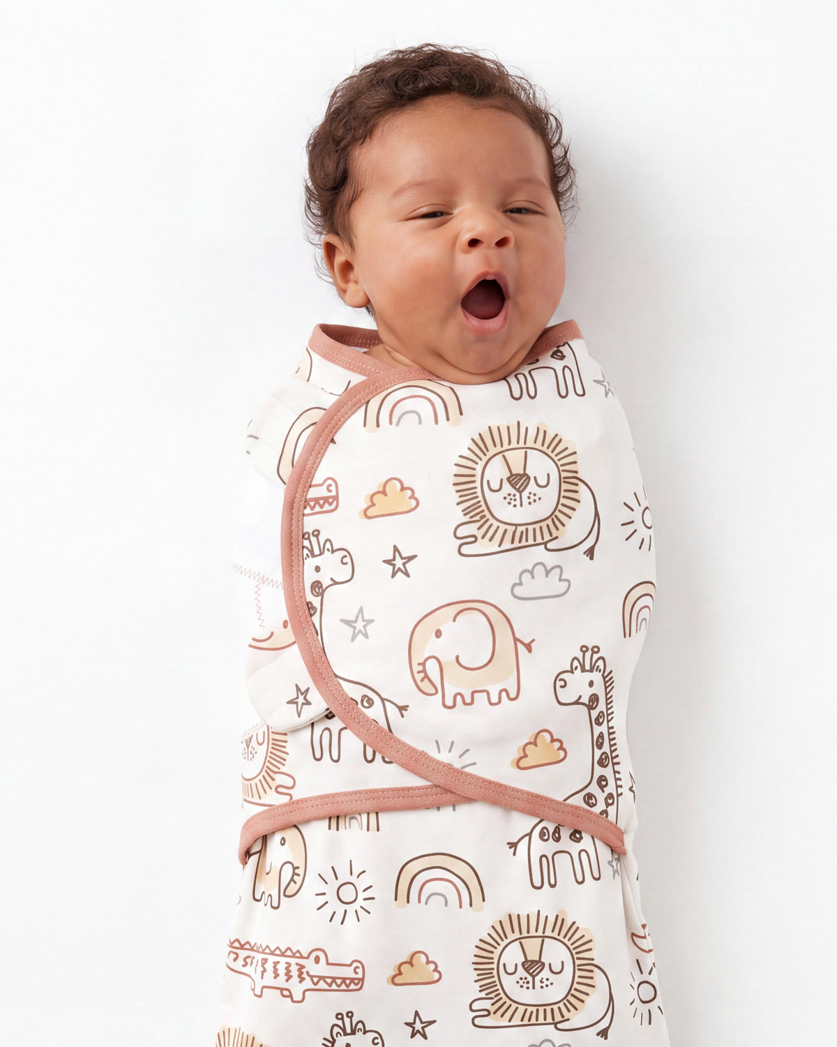 3 Pack Baby Swaddles for Newborns 100% Organic Cotton in Tog 0.5