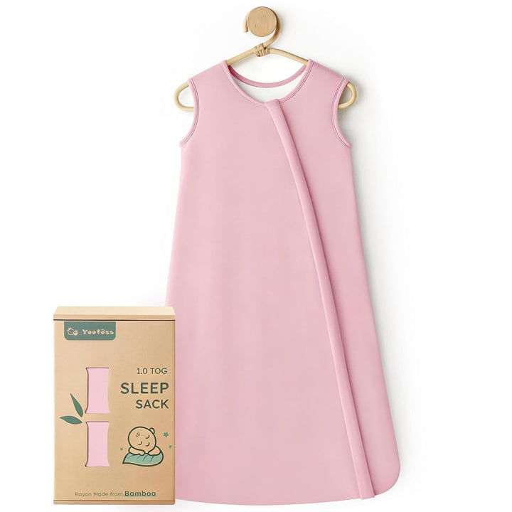 Bamboo Sleep Sack, 1.0 TOG-Pink