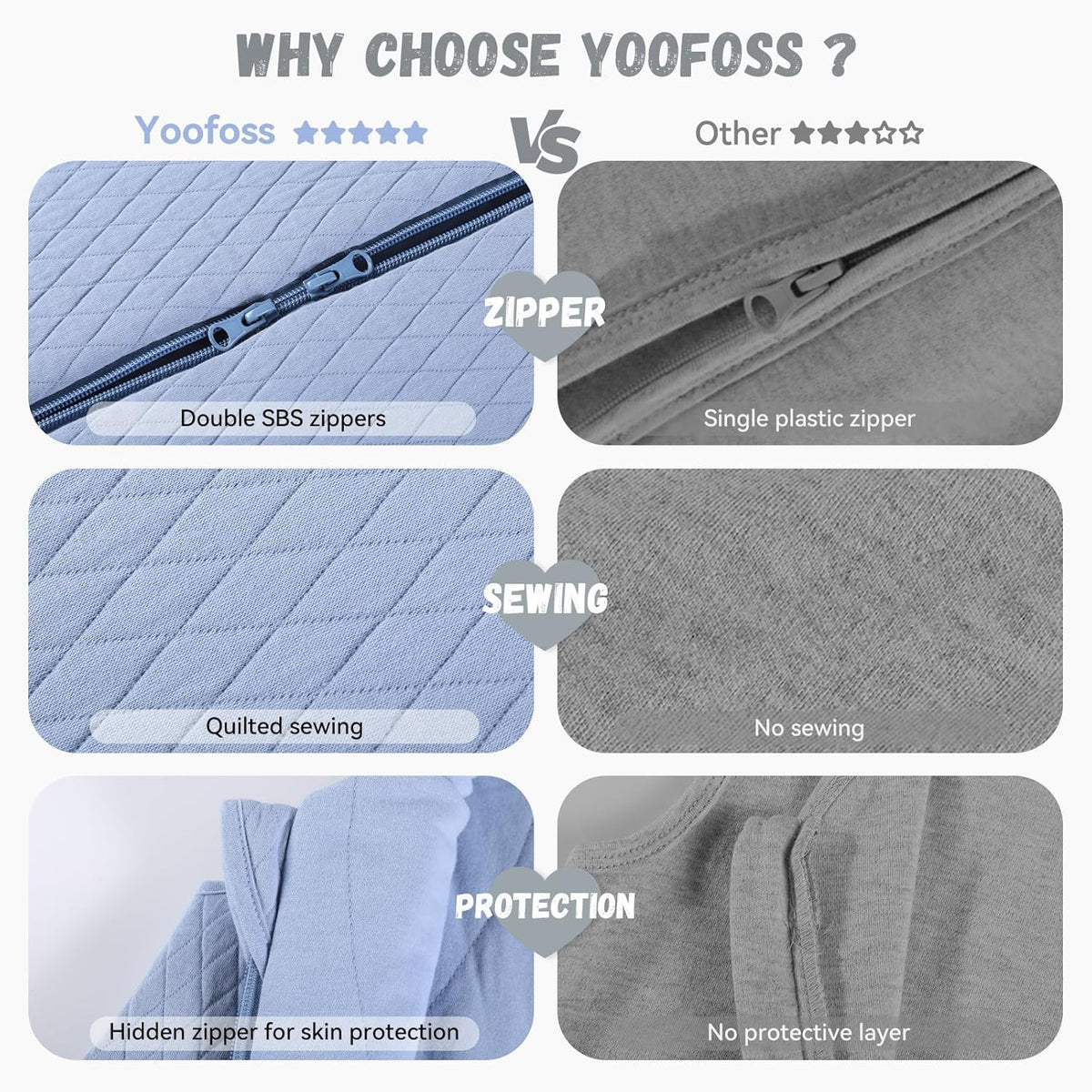 Sleep Sack Blue in TOG 2.5