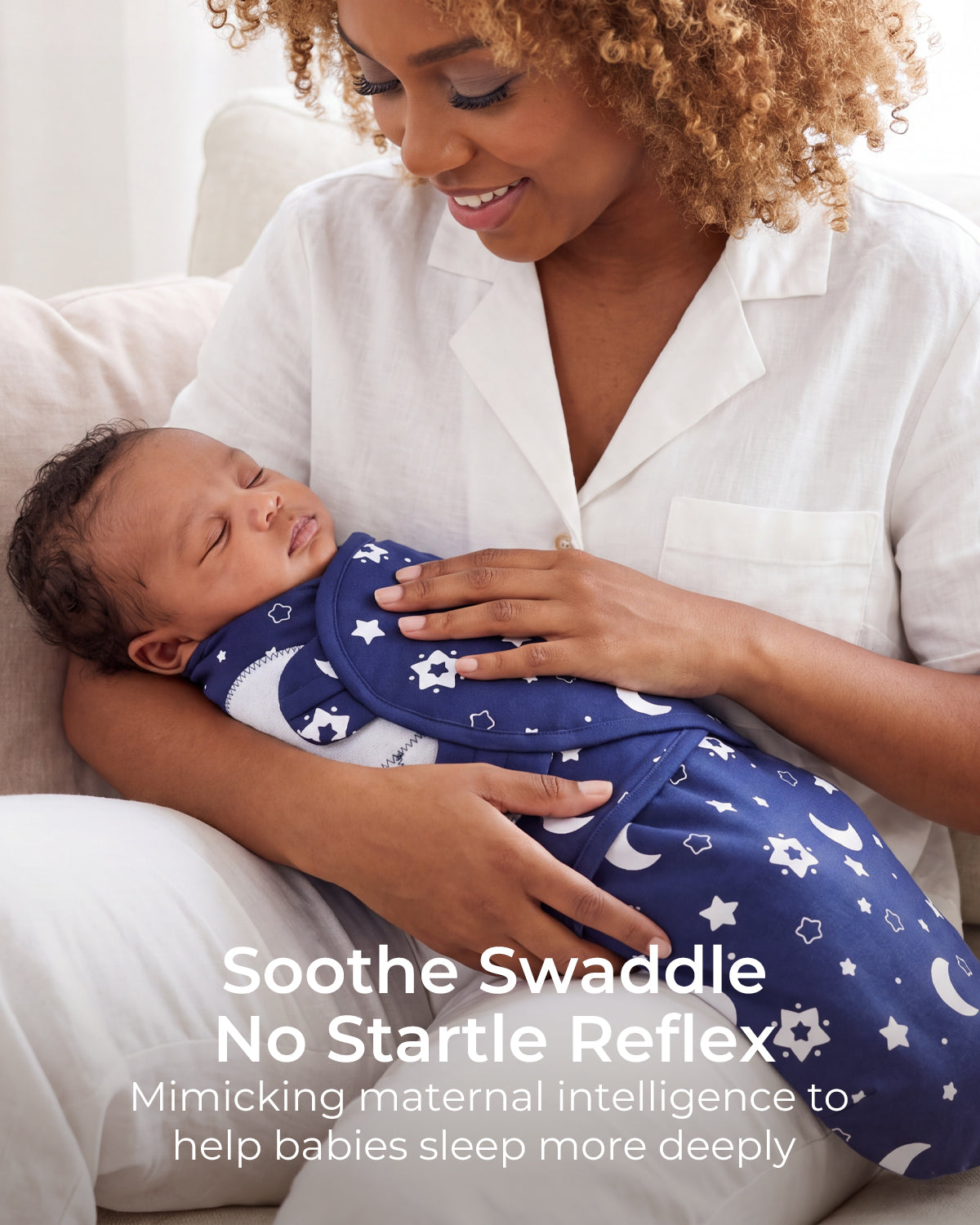 3 Pack Baby Swaddles for Newborns 100% Organic Cotton in Tog 0.5