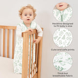 Yoofoss Baby Sleep Sack, Winter TOG 2.5 Winter Baby Wearable Blanket with 2-Way Zipper, 100% Cotton