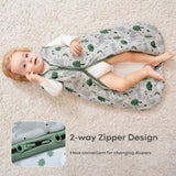 Yoofoss Baby Sleep Sack, Winter TOG 2.5 with 2-Way Zipper, 100% Cotton Fabric