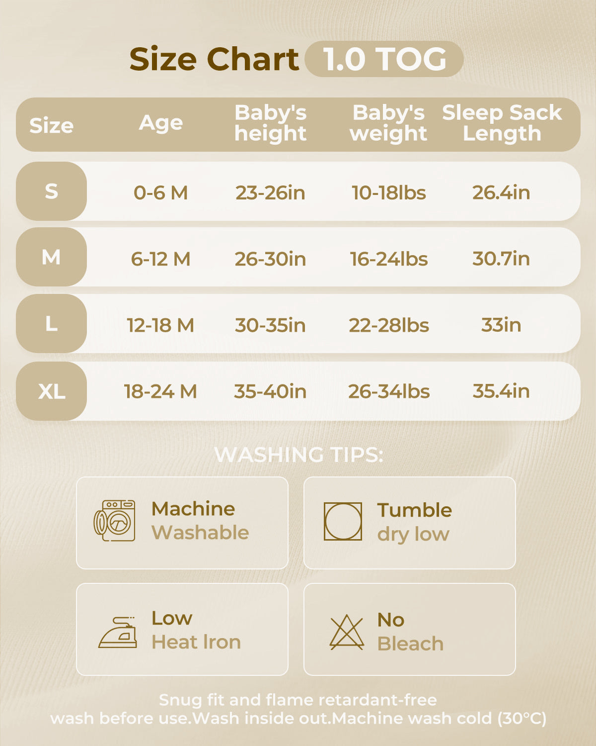 Bamboo Footed Baby Pajamas, Long Sleeve, 3 Pack-Gradient Brown