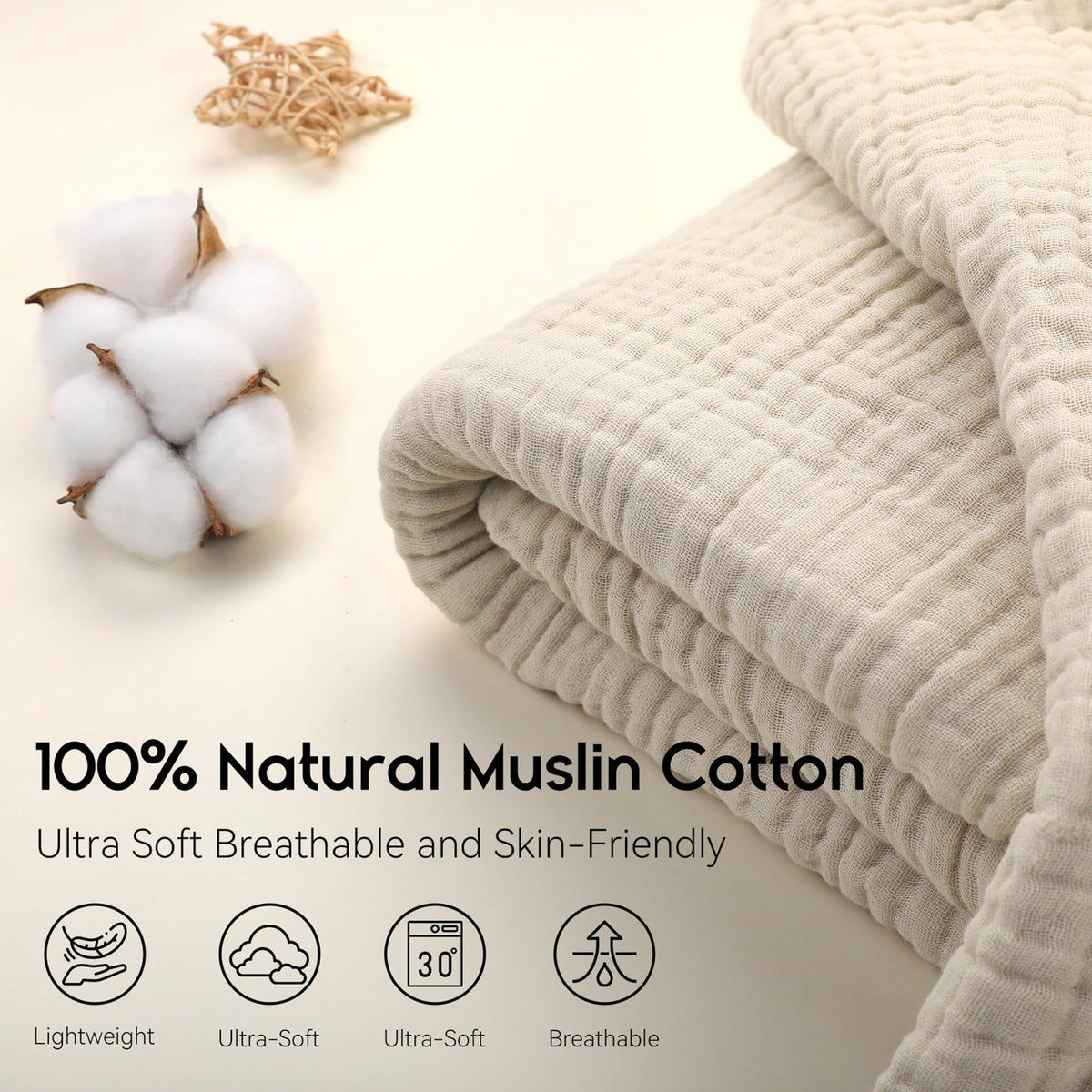 Large Muslin Blanket