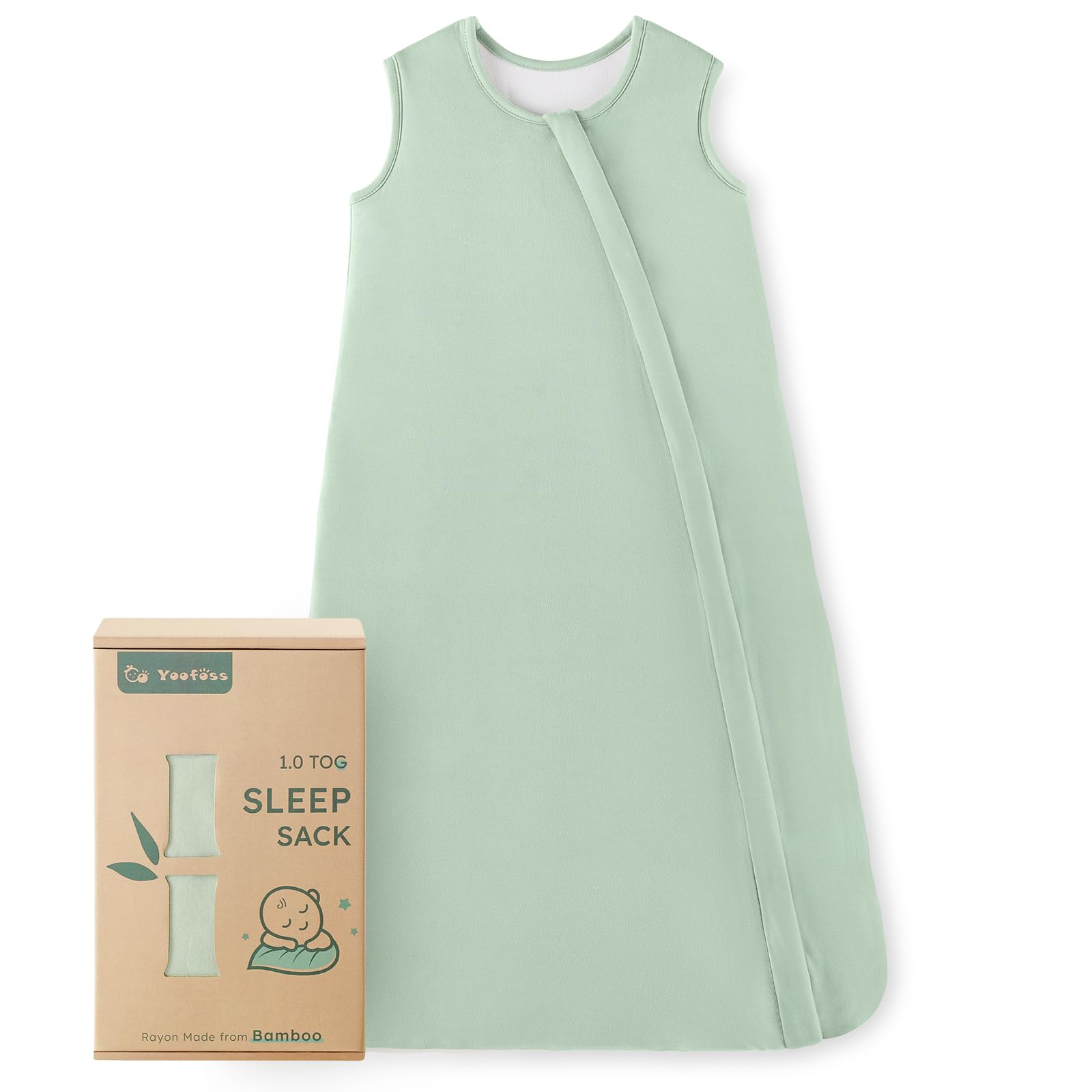 Yoofoss Bamboo Sleep Sack Multi-color in Tog 1.0