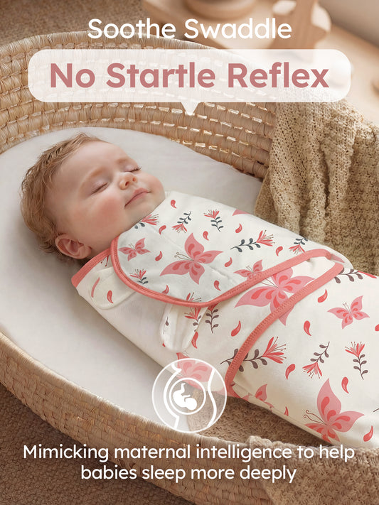 YOOFOSS Baby Swaddles for Newborns 100% Organic Cotton, Adjustable Swaddle Sleep Sack 0-3 Months Newborn Swaddle Sack 2 Pack, Breathable Soft (Copy) (Copy)