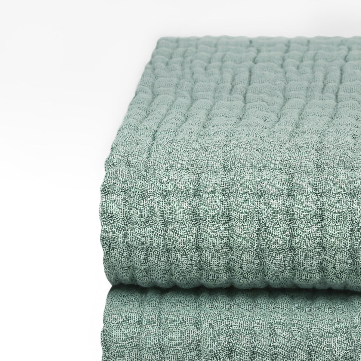 YOOFOSS Muslin Burp Cloths 100% Organic Cotton Baby Face towels 12 Pack Baby Washcloths for Showering 12"x12" Soft and Absorbent Baby Towels (Copy) (Copy)