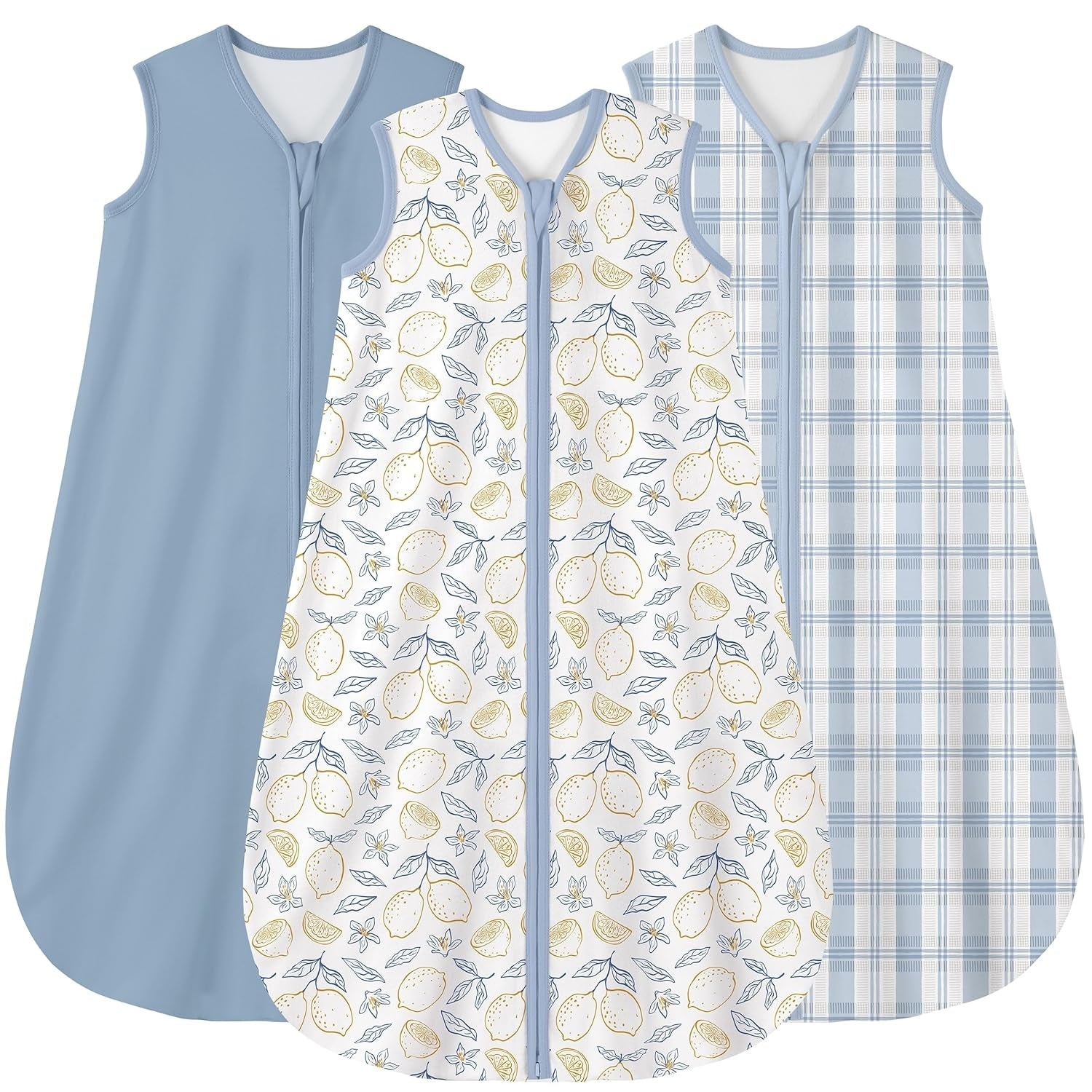 Sleep Sack 100% Cotton In Tog 0.5,3 Pack-Camouflage&car&dinosaur