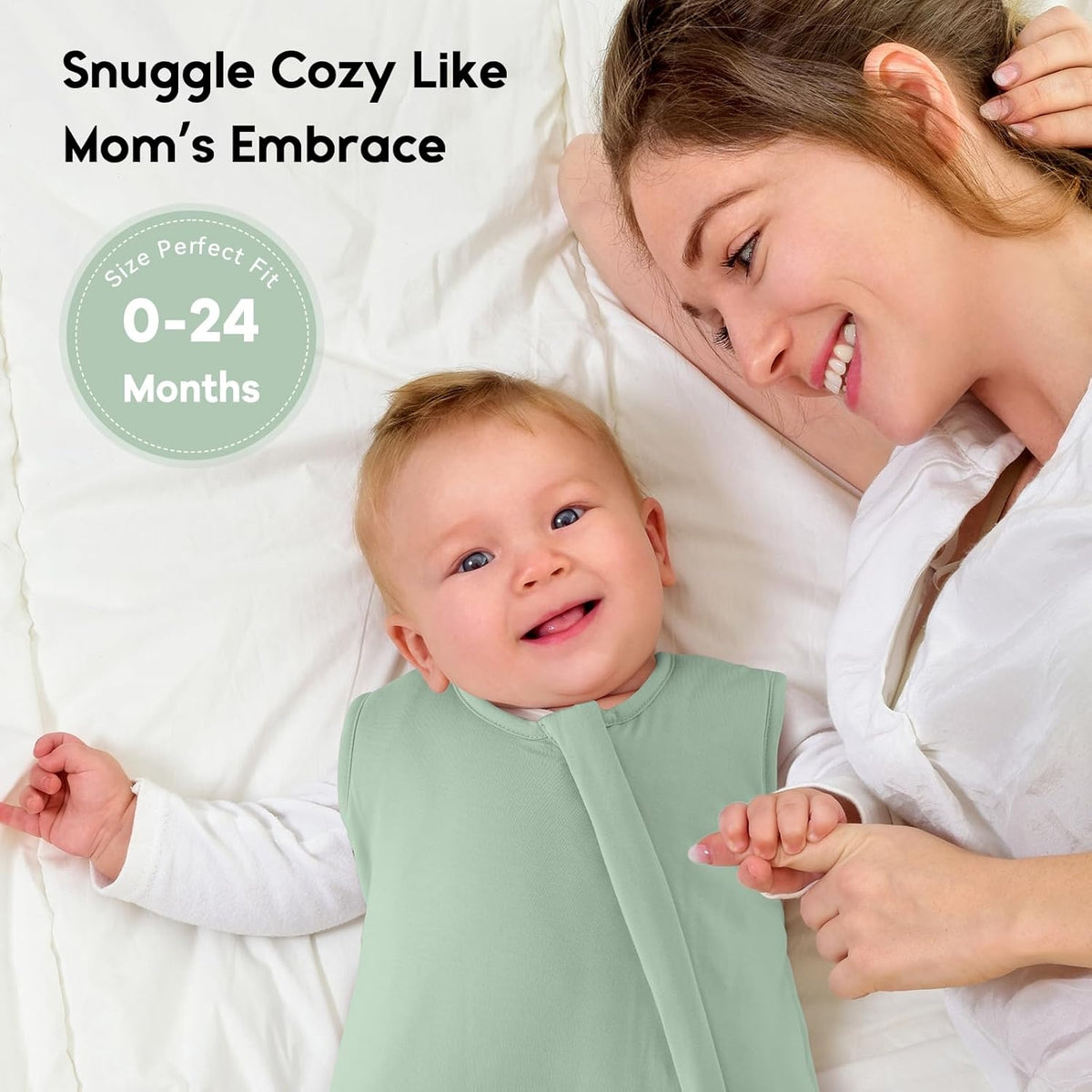 Bamboo Rayon Baby Sleep Sack, 1.0 TOG