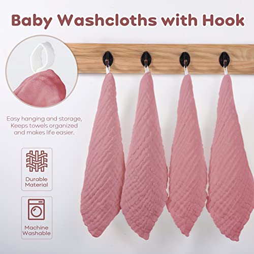 Baby Washcloths Bean Paste, 10 Pack