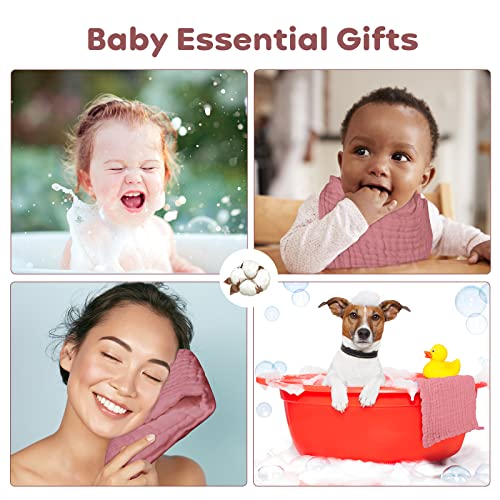 Baby Washcloths Bean Paste, 10 Pack