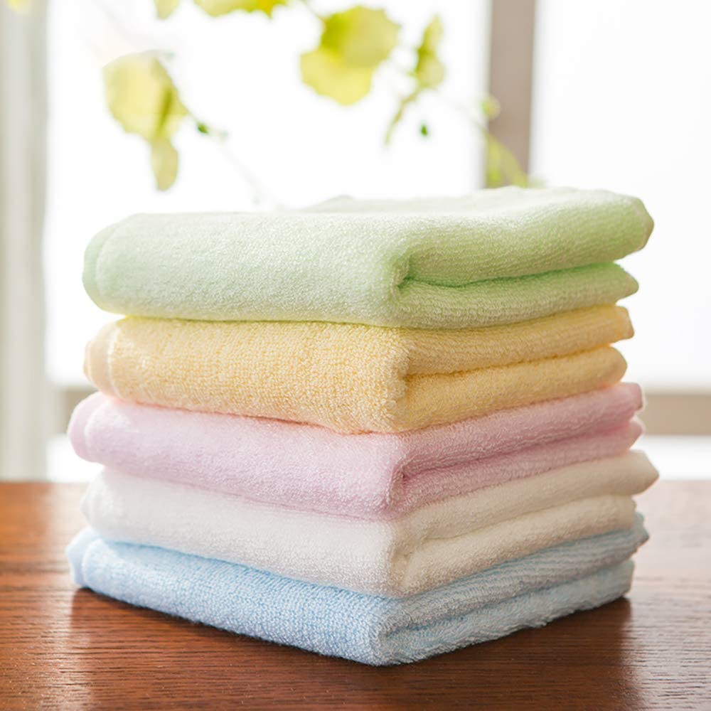 Bamboo Washcloths Towel Multi-color, 10 Pack