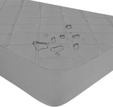Waterproof Fitted Crib Mattress Pad and Toddler Crib Mattress Protective Baby Crib Mattress Cover Sheets Breathable & Hypoallergenic for Boy and Girl