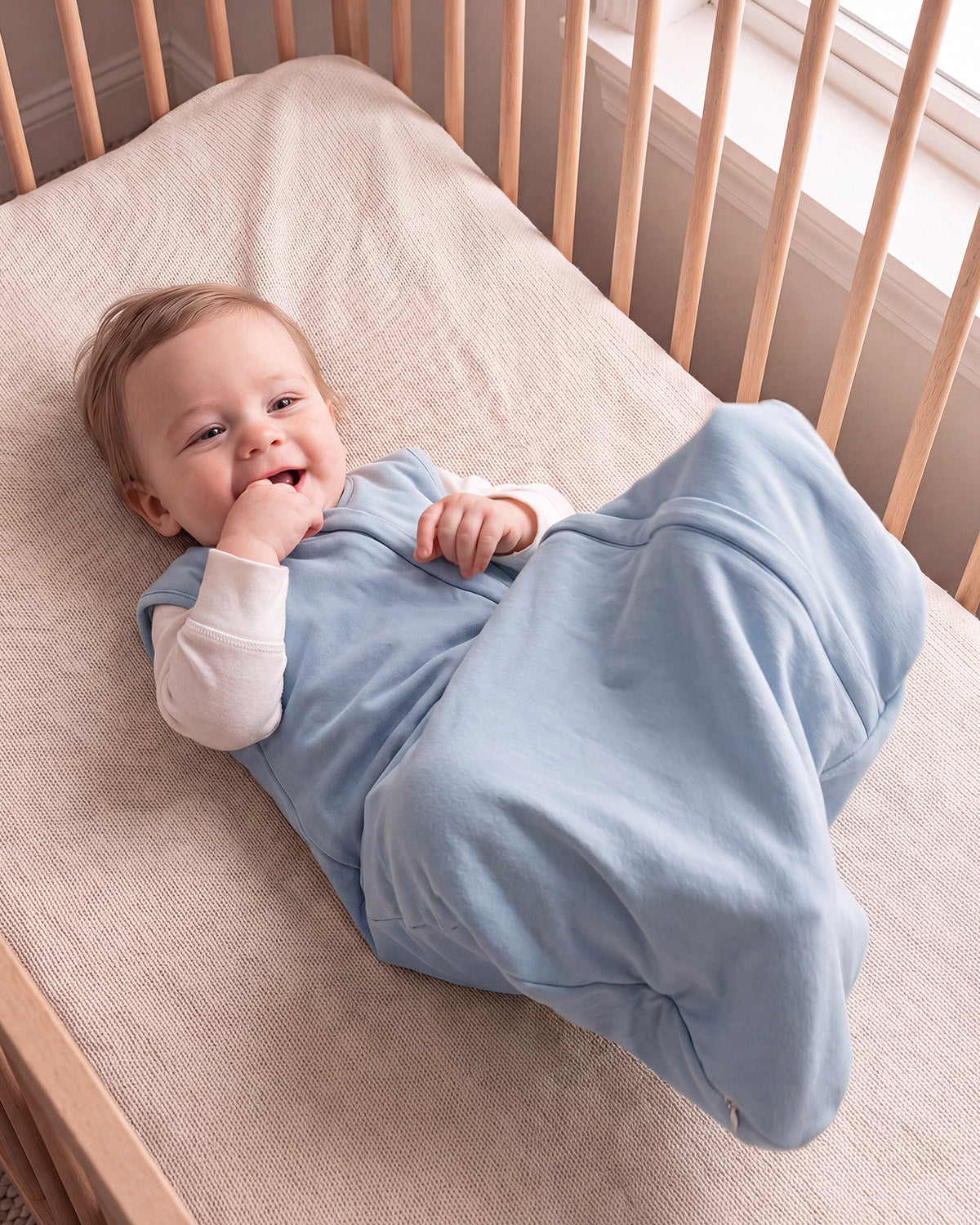 Bamboo Sleep Sack, 1.0 TOG-Blue