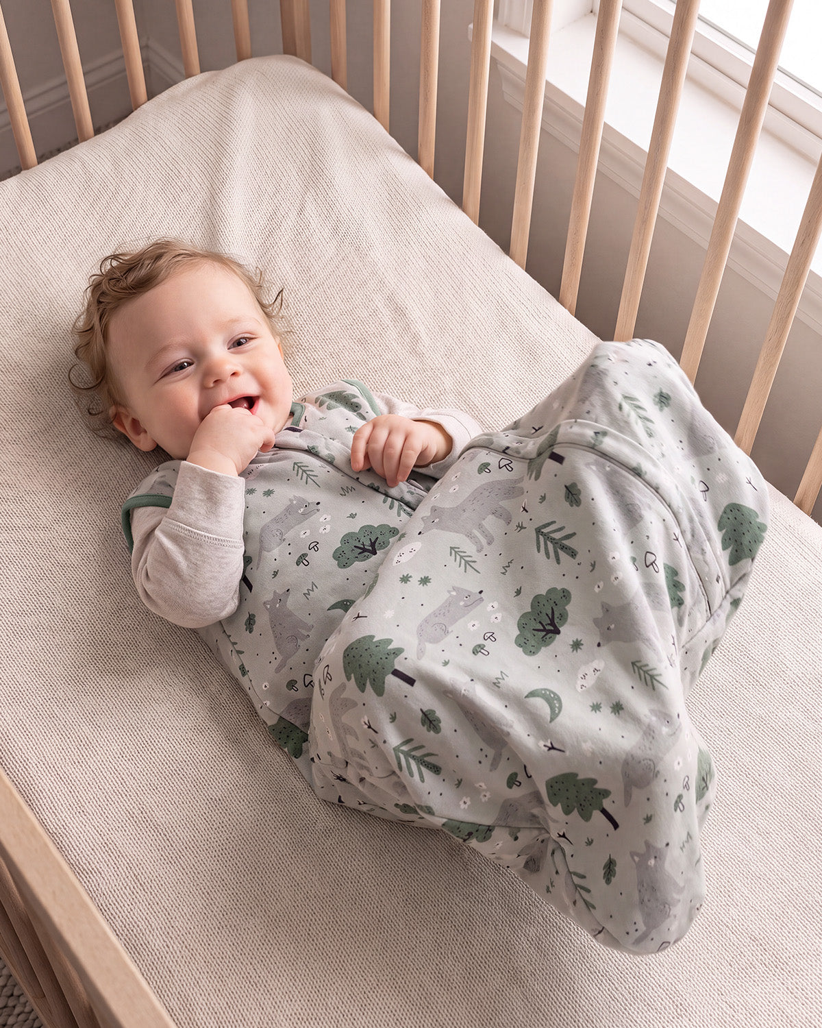 3-Piece Bedtime Layering System | Bamboo Bodysuit, Footie & Sleep Sack Bundle
