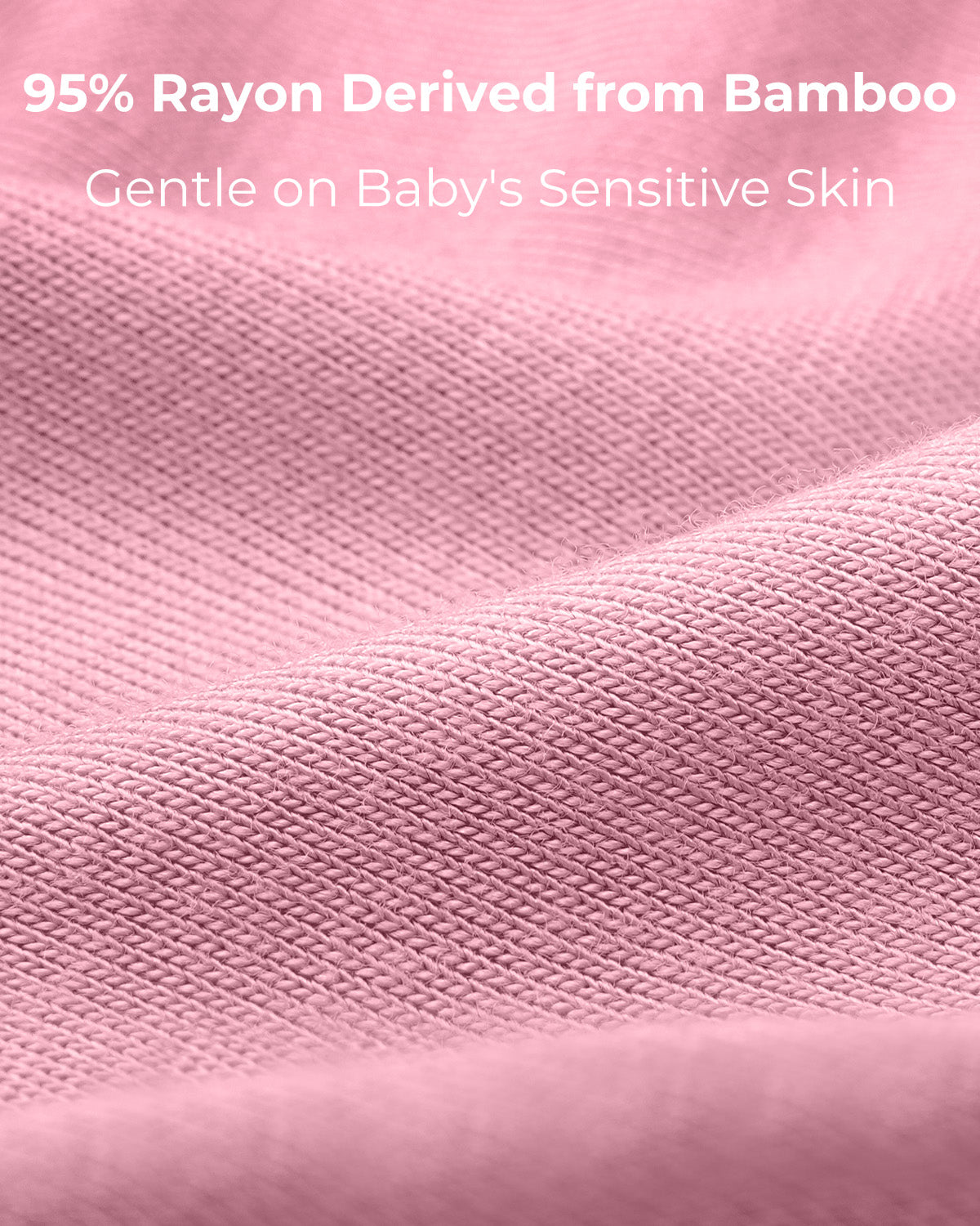Bamboo Sleep Sack, 1.0 TOG-Pink