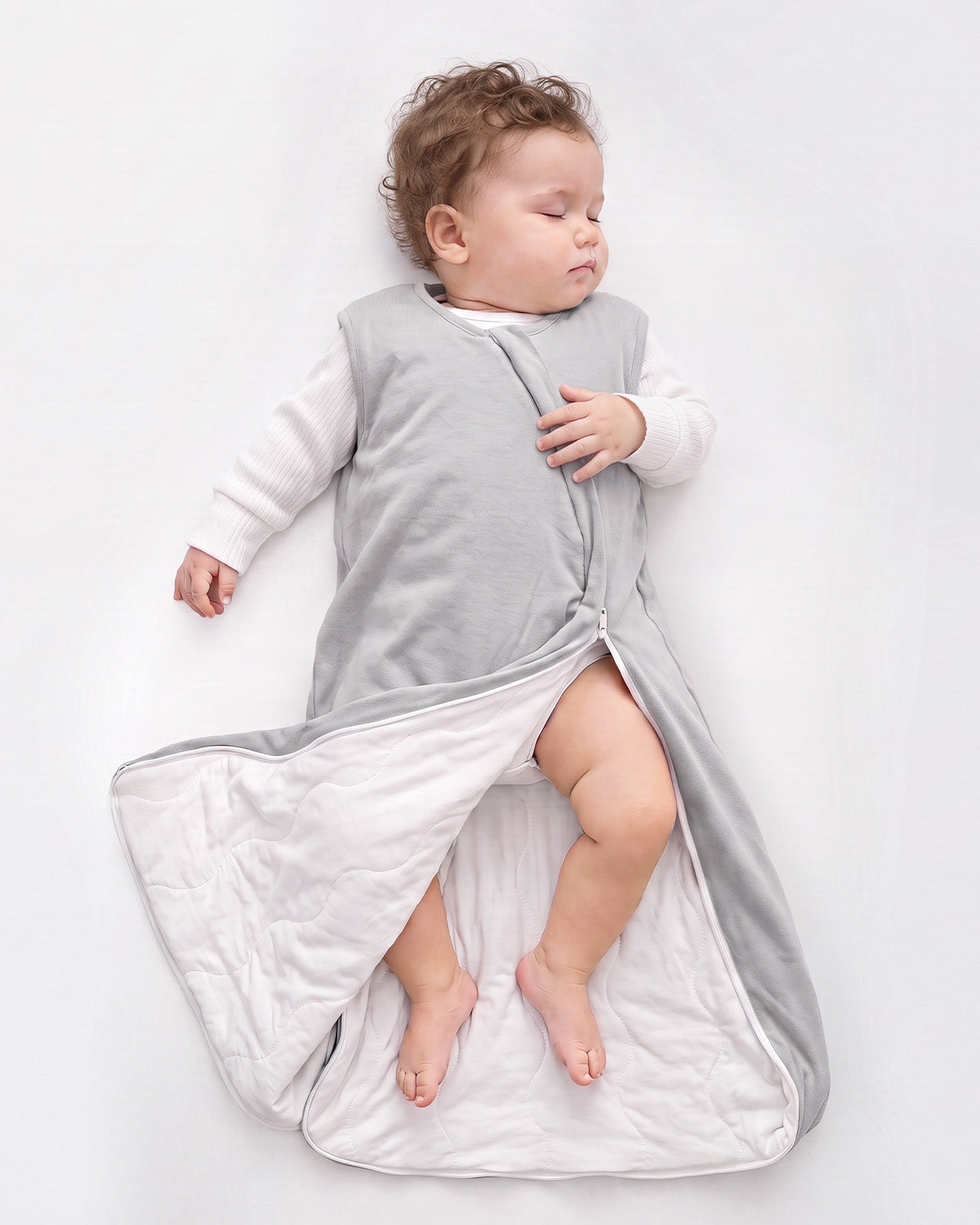 Bamboo Sleep Sack, 1.0 TOG-Grey