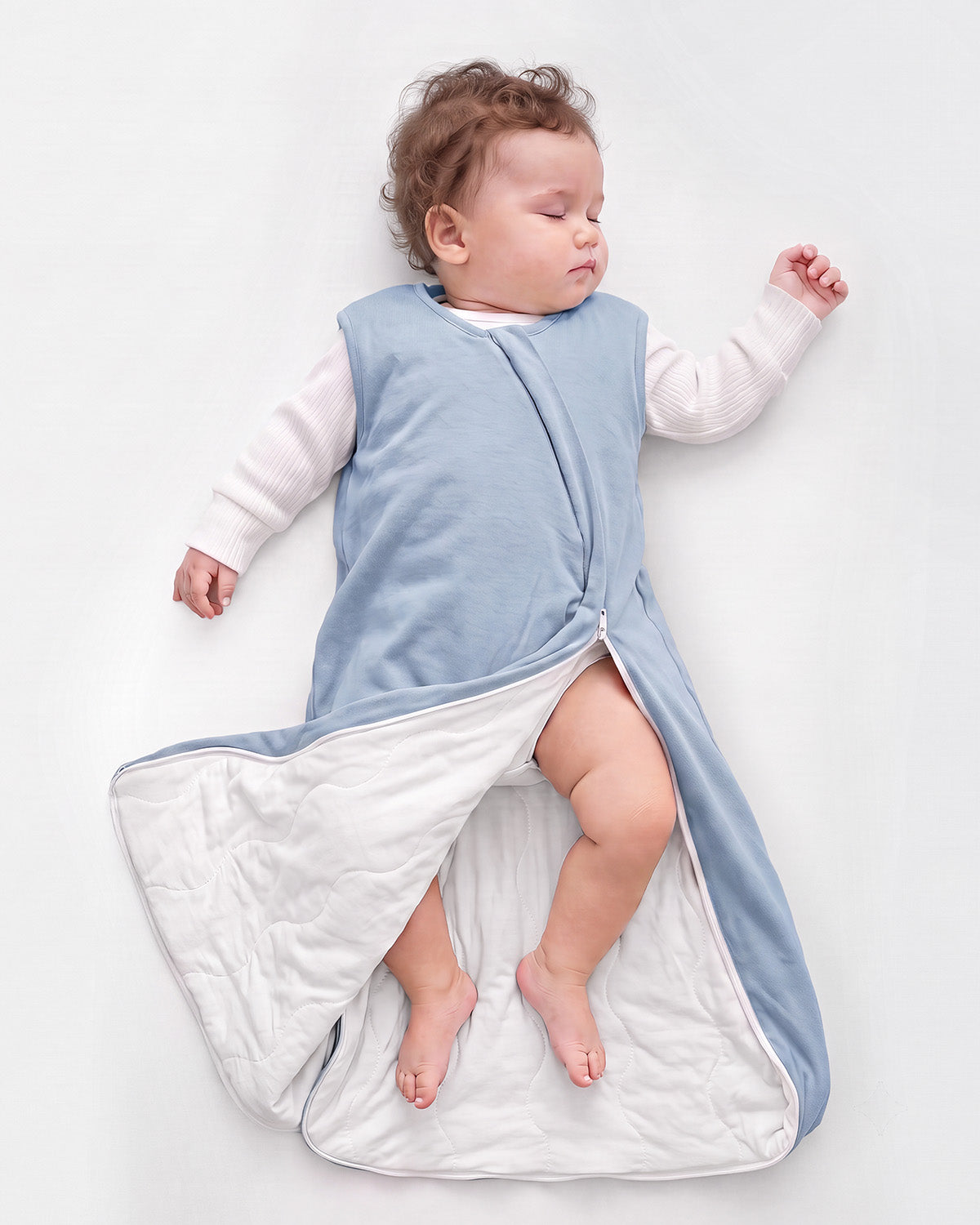 Bamboo Sleep Sack, 1.0 TOG-Blue