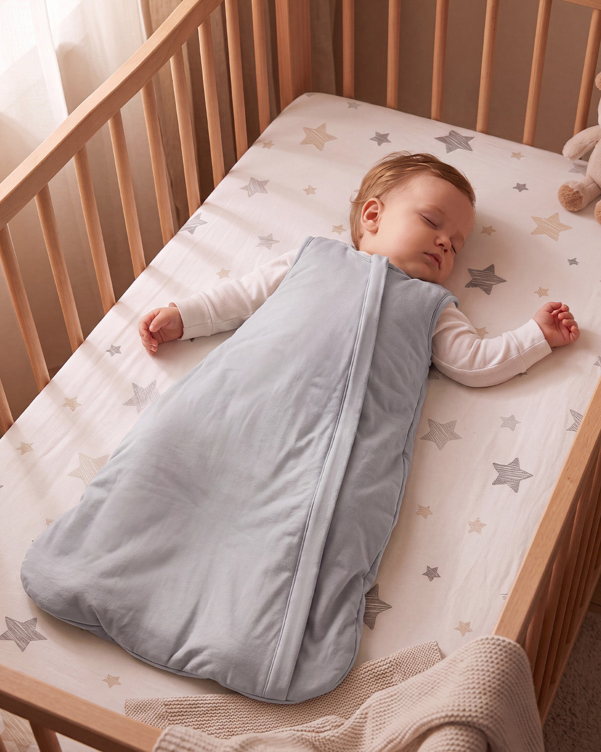 Bamboo Sleep Sack, 1.0 TOG-Grey