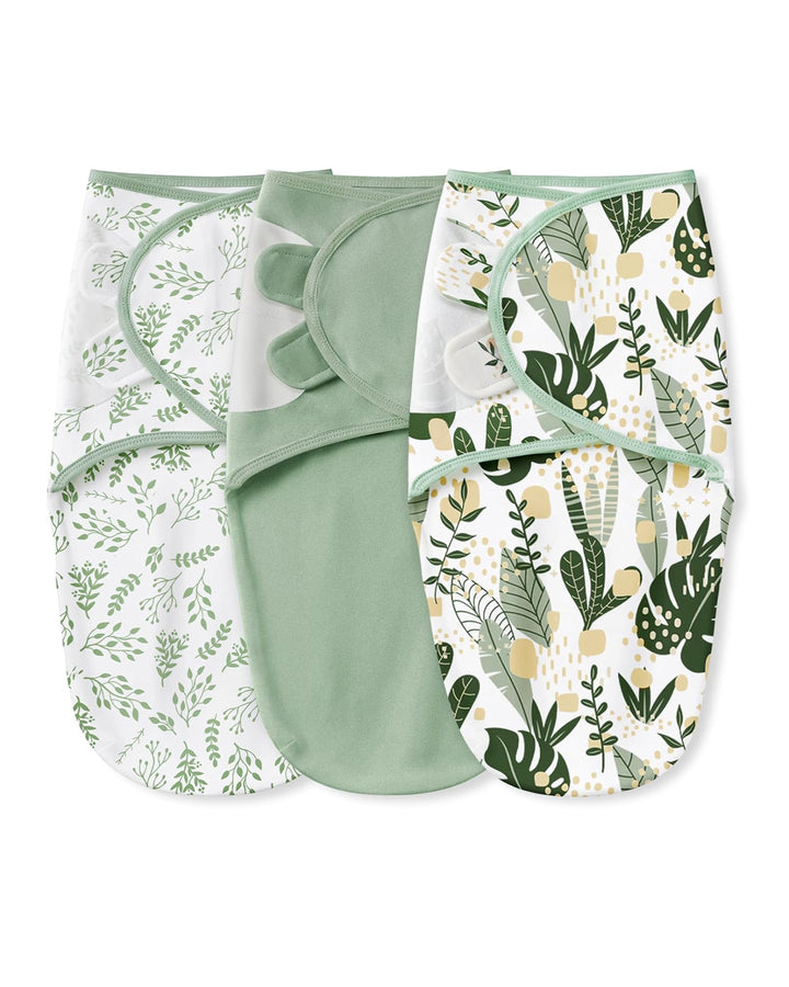 3 Pack Baby Swaddles for Newborns 100% Organic Cotton in Tog 0.5