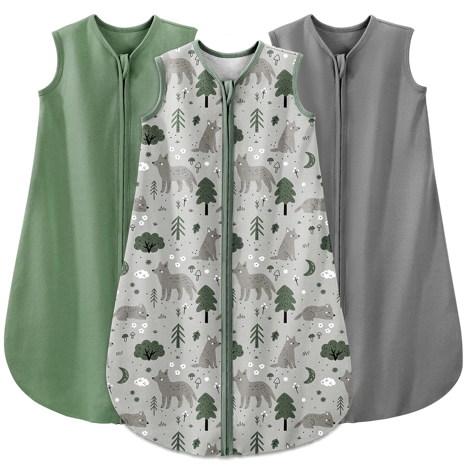 Sleep Sack Gray Fox, 3 Pack