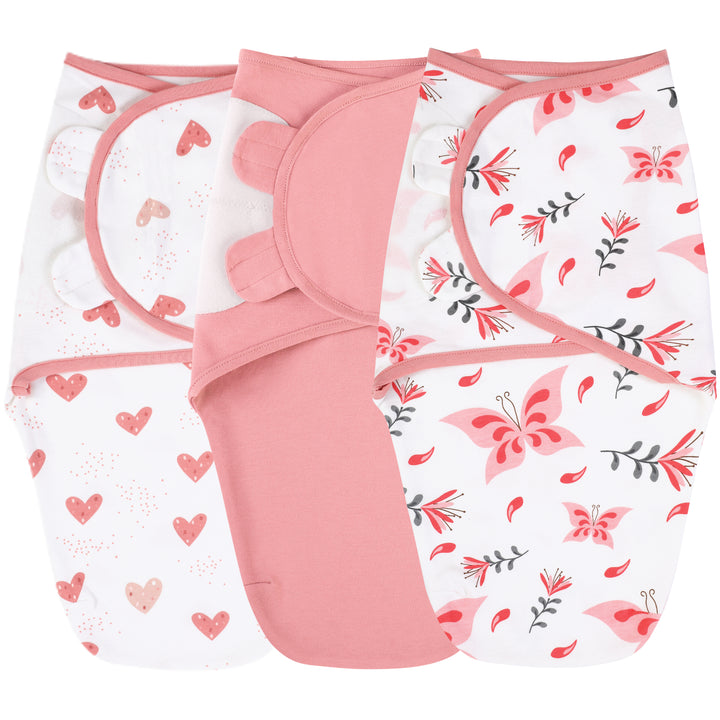 #Color_Pink & Heart & Butterfly