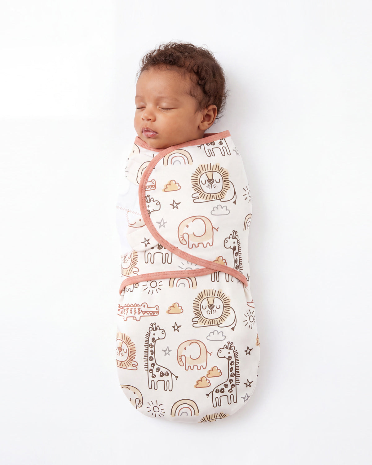 3 Pack Baby Swaddles for Newborns 100% Organic Cotton in Tog 0.5