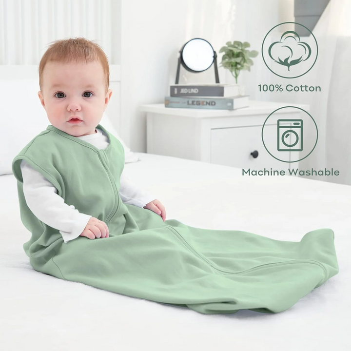 Sleep Sack Green Gray Pink, 3 Pack, 0-6 Months