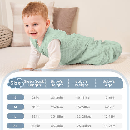 yoofoss winter baby sleep plush dots