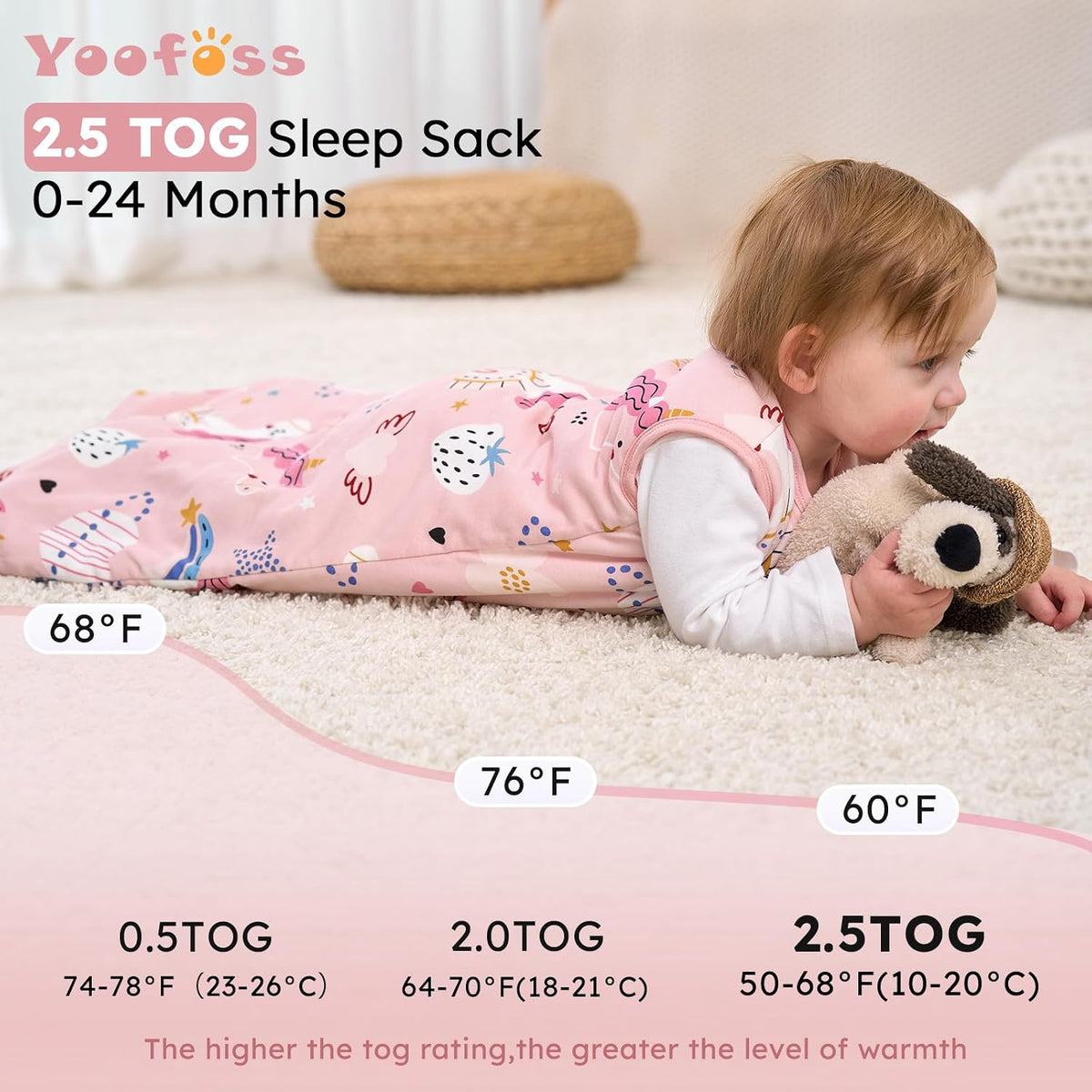  #Color_2.5 Tog-pink Unicorn