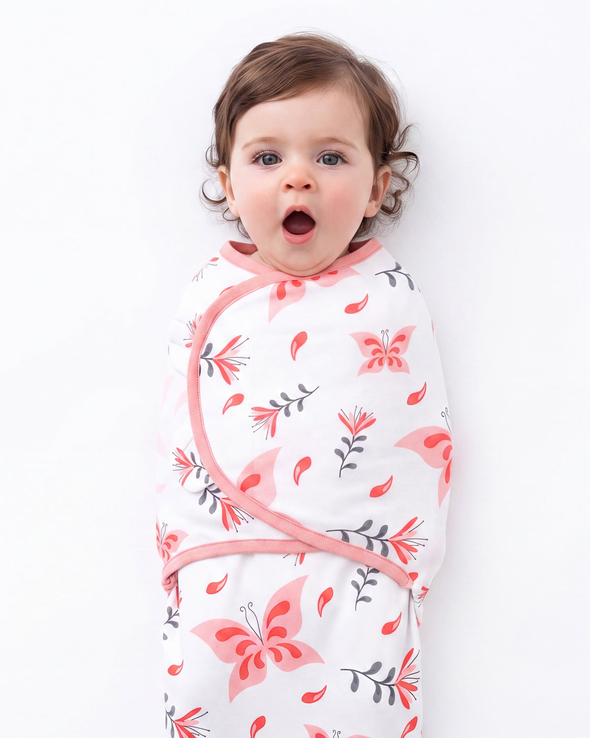 3 Pack Baby Swaddles for Newborns 100% Organic Cotton in Tog 0.5