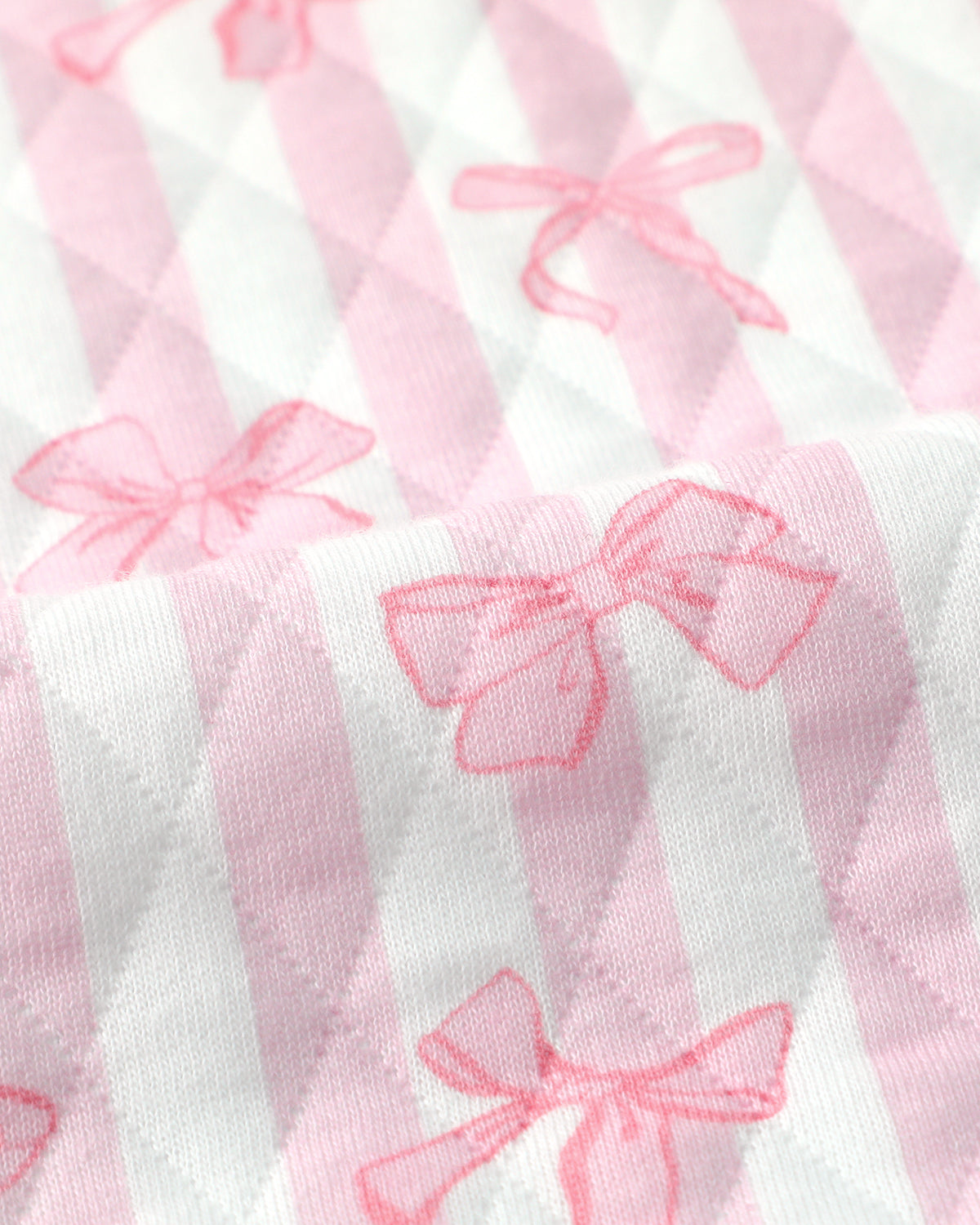 Air-Layer Baby Sleep Sack, 1.0 TOG, Long Sleeve, 1 Pack-Pink Bow