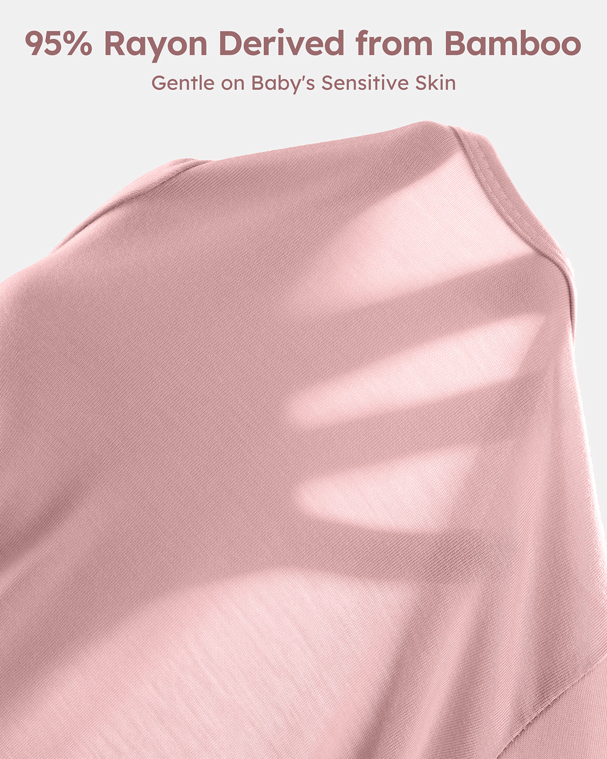 Bamboo Footed Baby Pajamas, Long Sleeve, 3 Pack-Gradient Pink