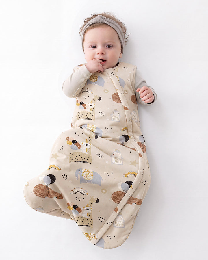 Bamboo Sleep Sack, 1.0 TOG-Animals & Balloons