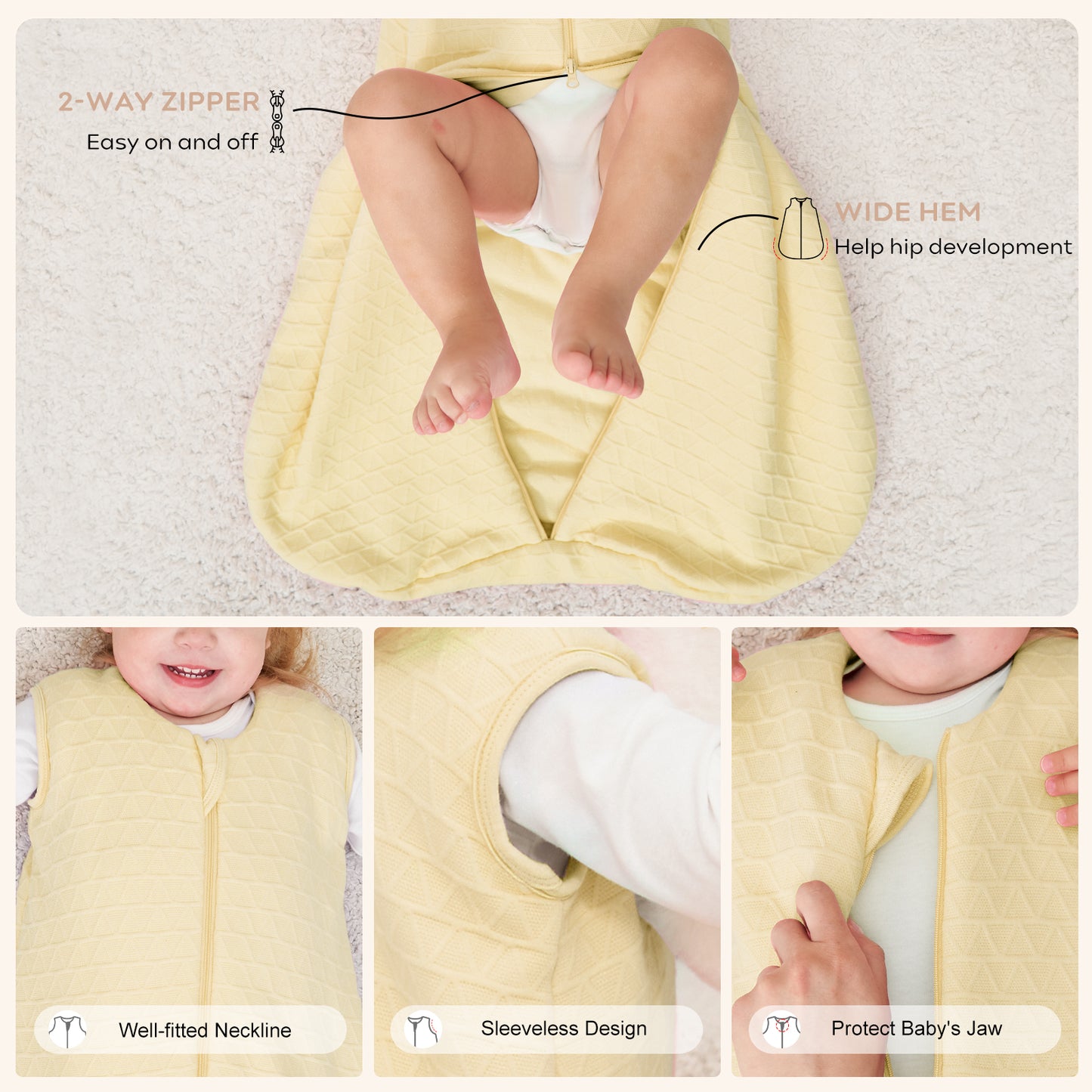 yoofoss baby sleep sack new version