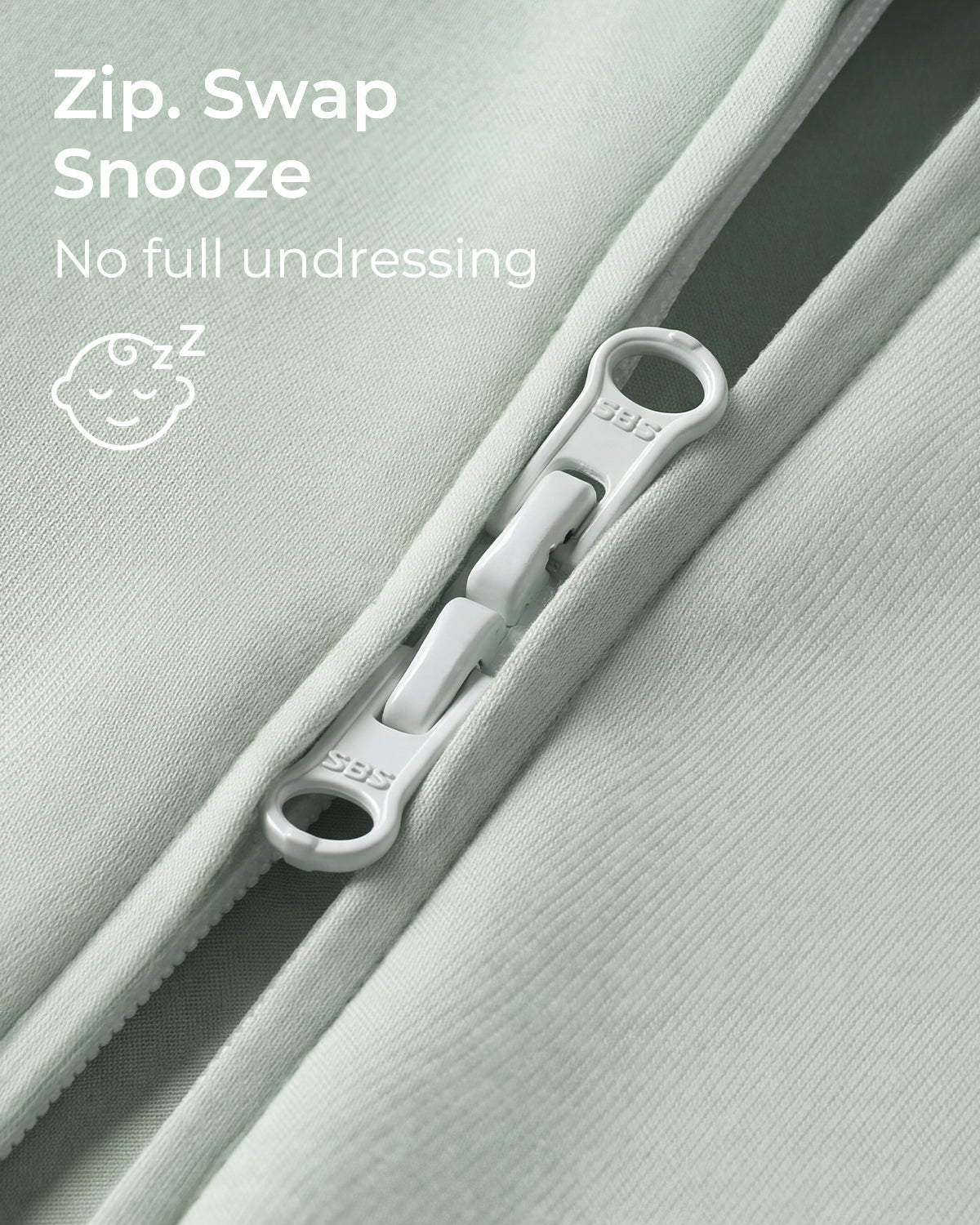 Bamboo Footed Baby Pajamas, Long Sleeve, 3 Pack-Green&Grey&Blue
