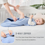 Yoofoss Baby Sleep Sack 18-24 Months TOG 2.5 Winter Baby Wearable Blanket, 100% Organic Cotton Infant Toddler Sleeping Sack 2-Way Zipper Warm Quilted Sleep Sack