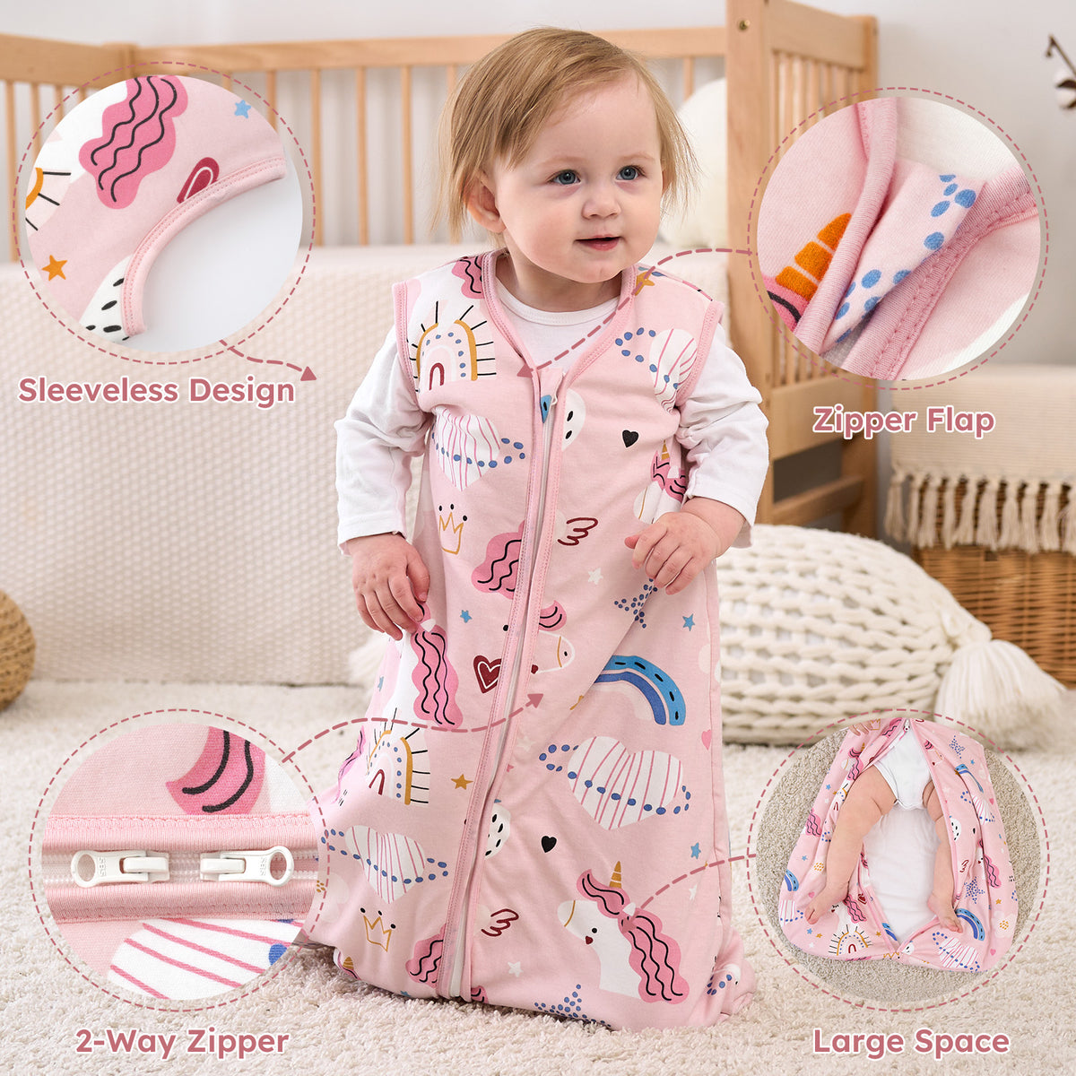  #Color_ 1.5 Tog-pink Unicorn