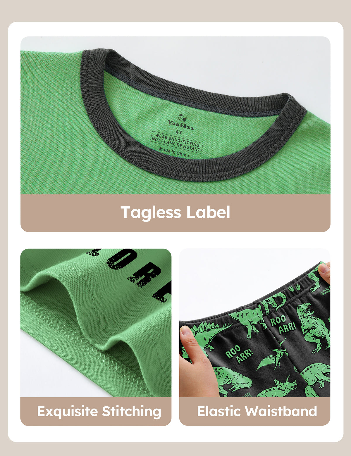 #Color_Long-green Black Dinosaur