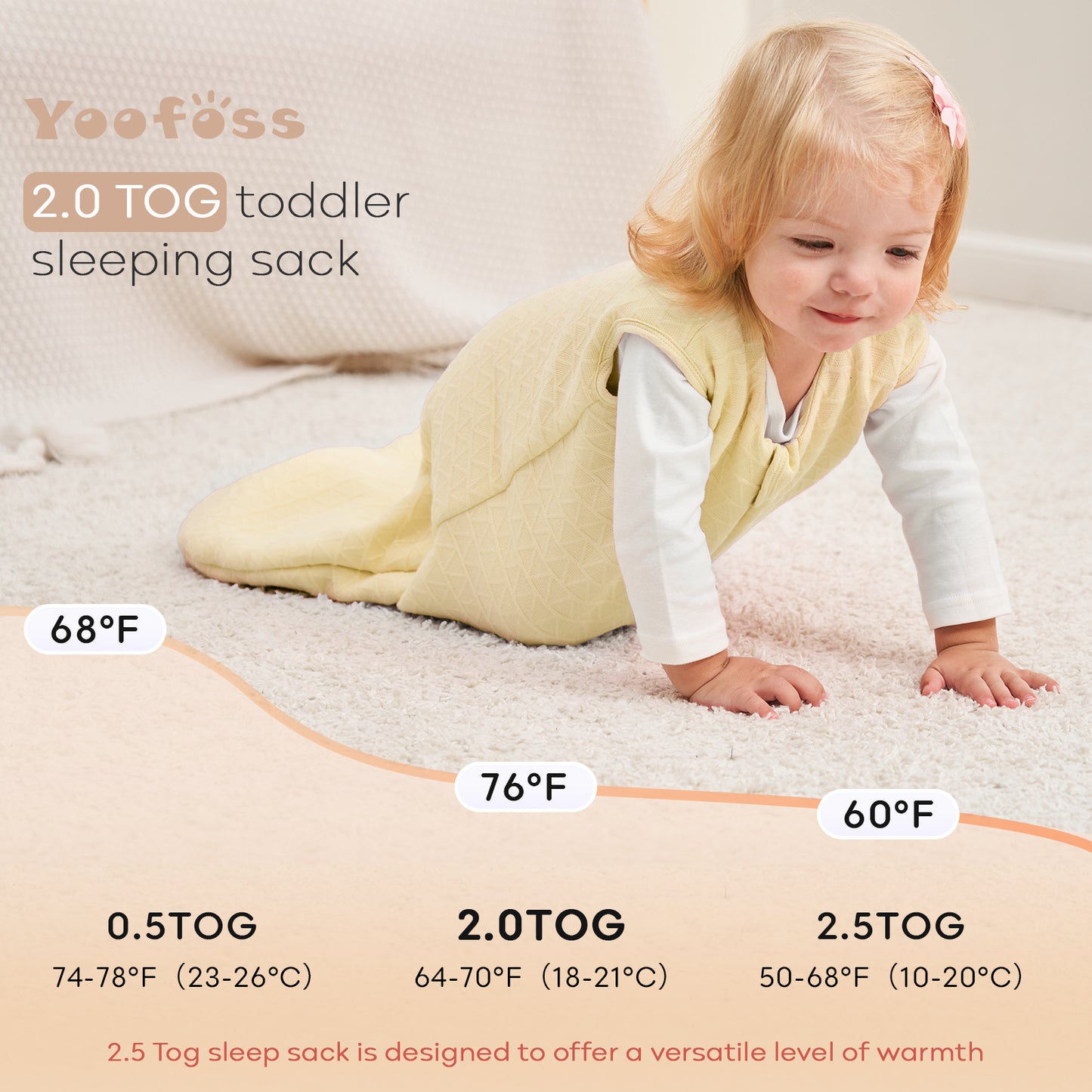 yoofoss baby sleep sack new version