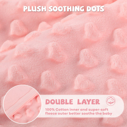 yoofoss winter baby sleep plush dots