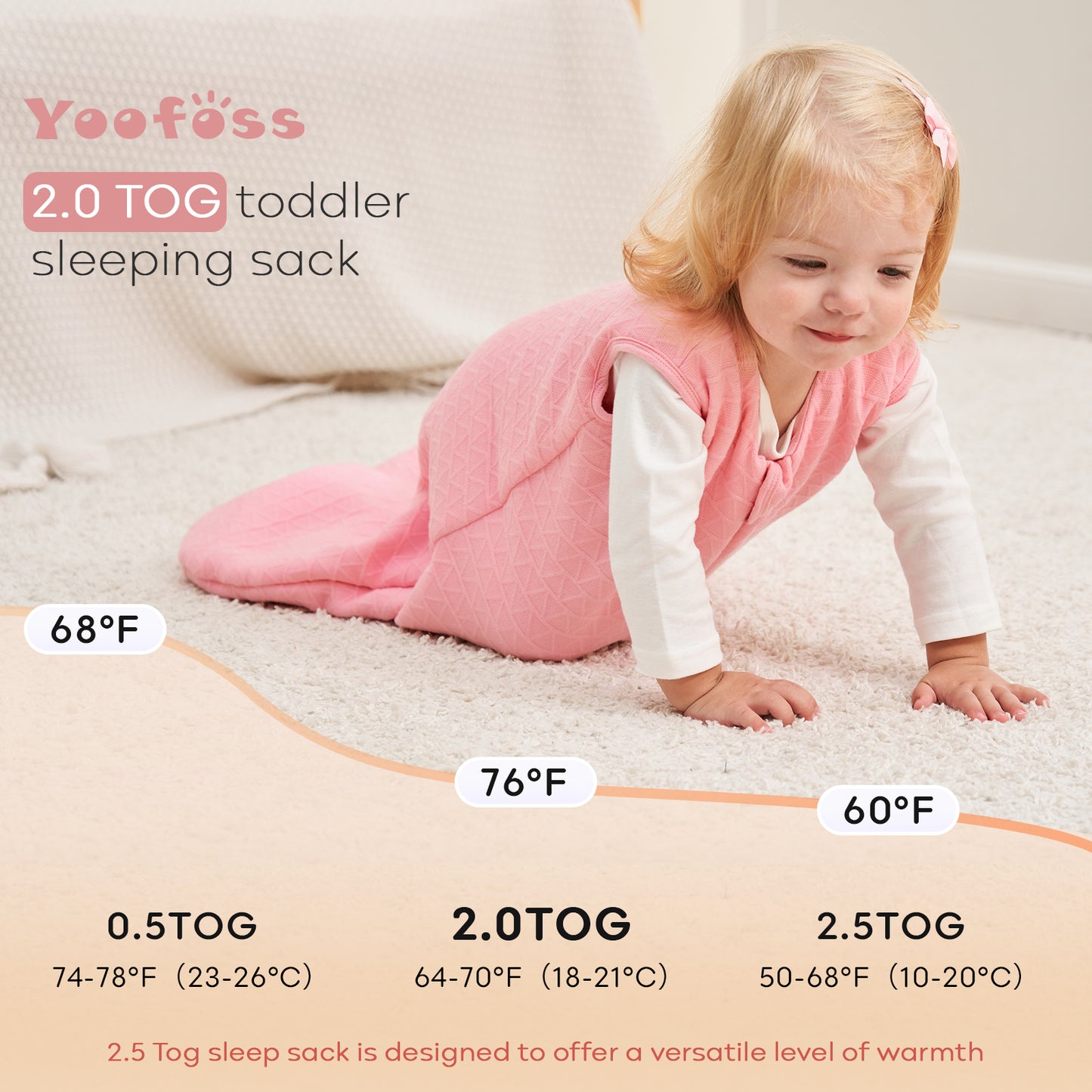 yoofoss baby sleep sack new version