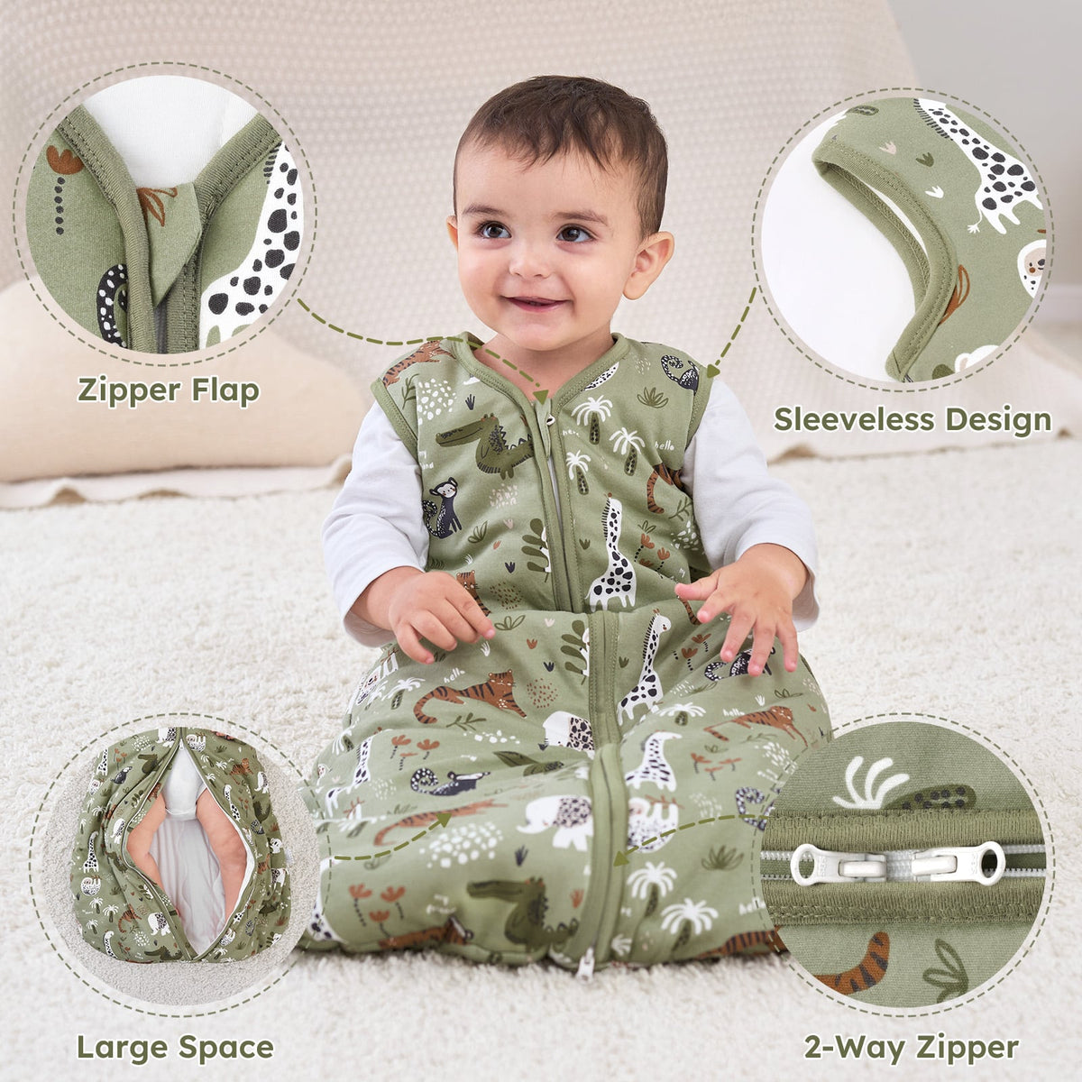 #Color_2.5 Tog-green Jungle