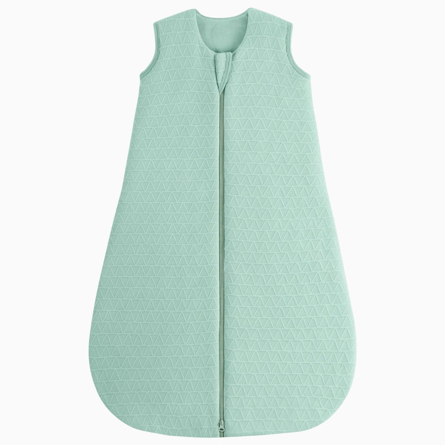Yoofoss Baby Sleep Sack, Winter 2.0 TOG with 2-Way Zipper, 100% Cotton Fabric (2.0 Tog-green)