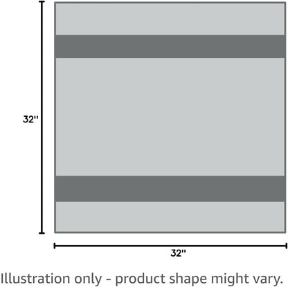 Large Hooded Baby Towels, Green And Gray