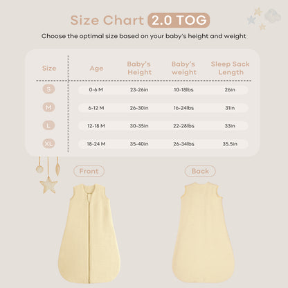 yoofoss baby sleep sack new version