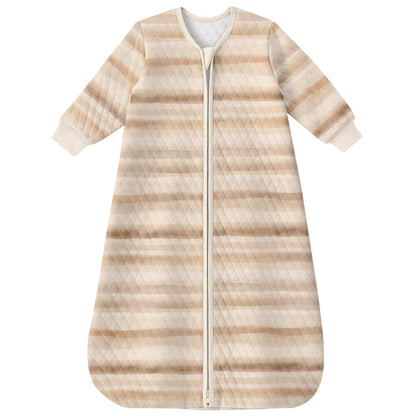Yoofoss Organic Cotton Long Sleeve Baby Sleep Sack 1.0 Tog Sleep Bag 2-Way Zipper