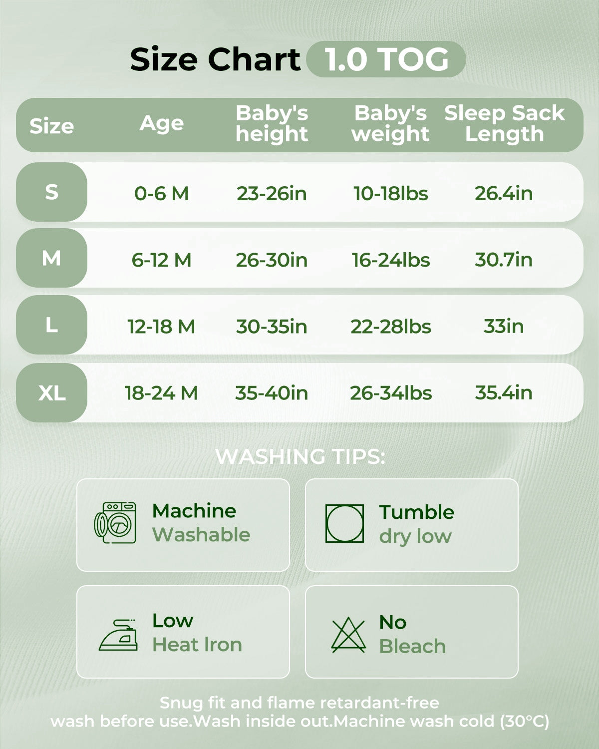 Bamboo Footed Baby Pajamas, Long Sleeve, 3 Pack-Green&Grey&Blue