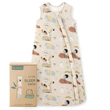 Yoofoss Rayon Made from Bamboo Baby Sleep Sack 1.0 Tog Baby Wearable Blanket
